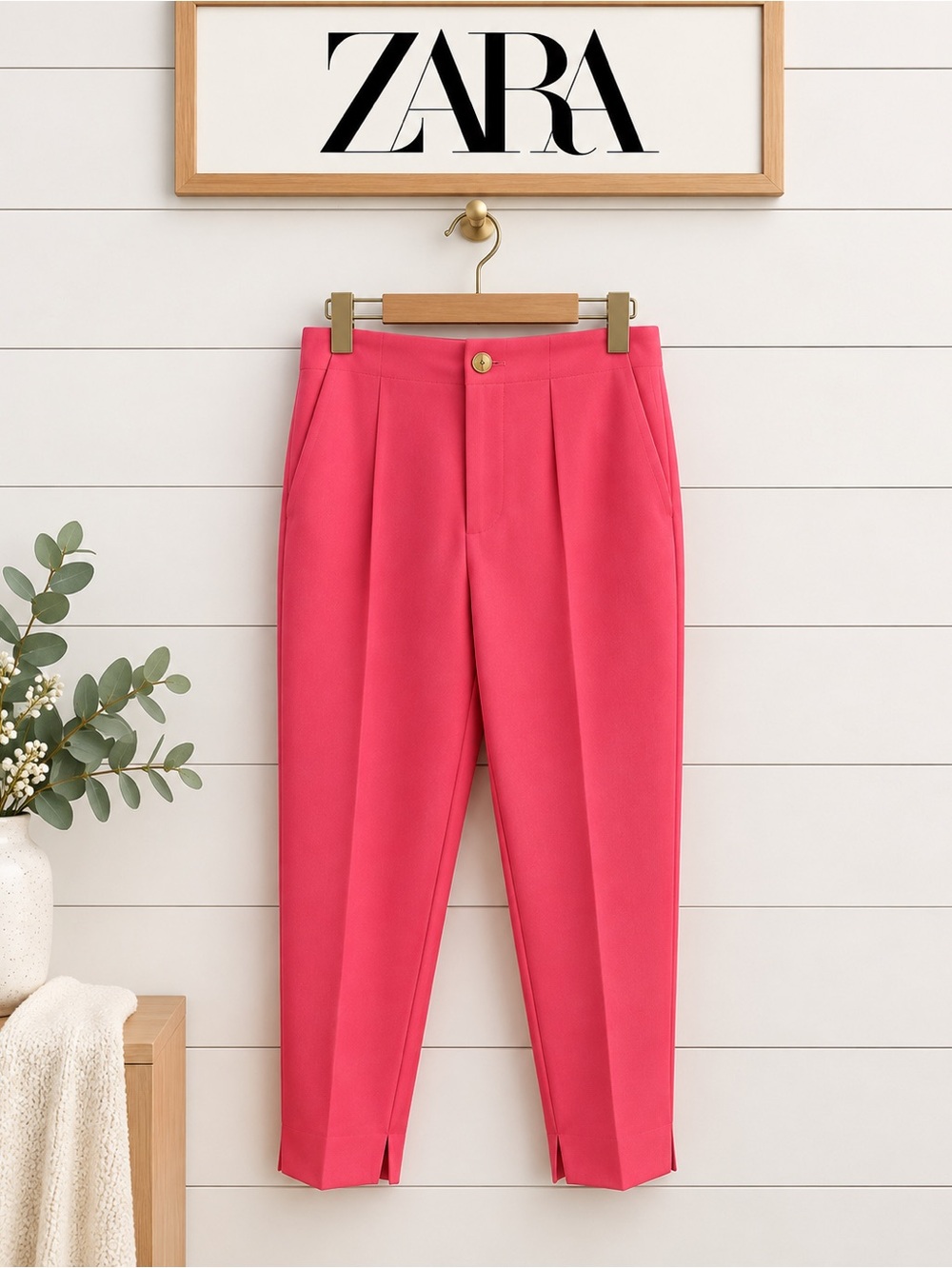 ZARA tapered pants – Size/ US 8.